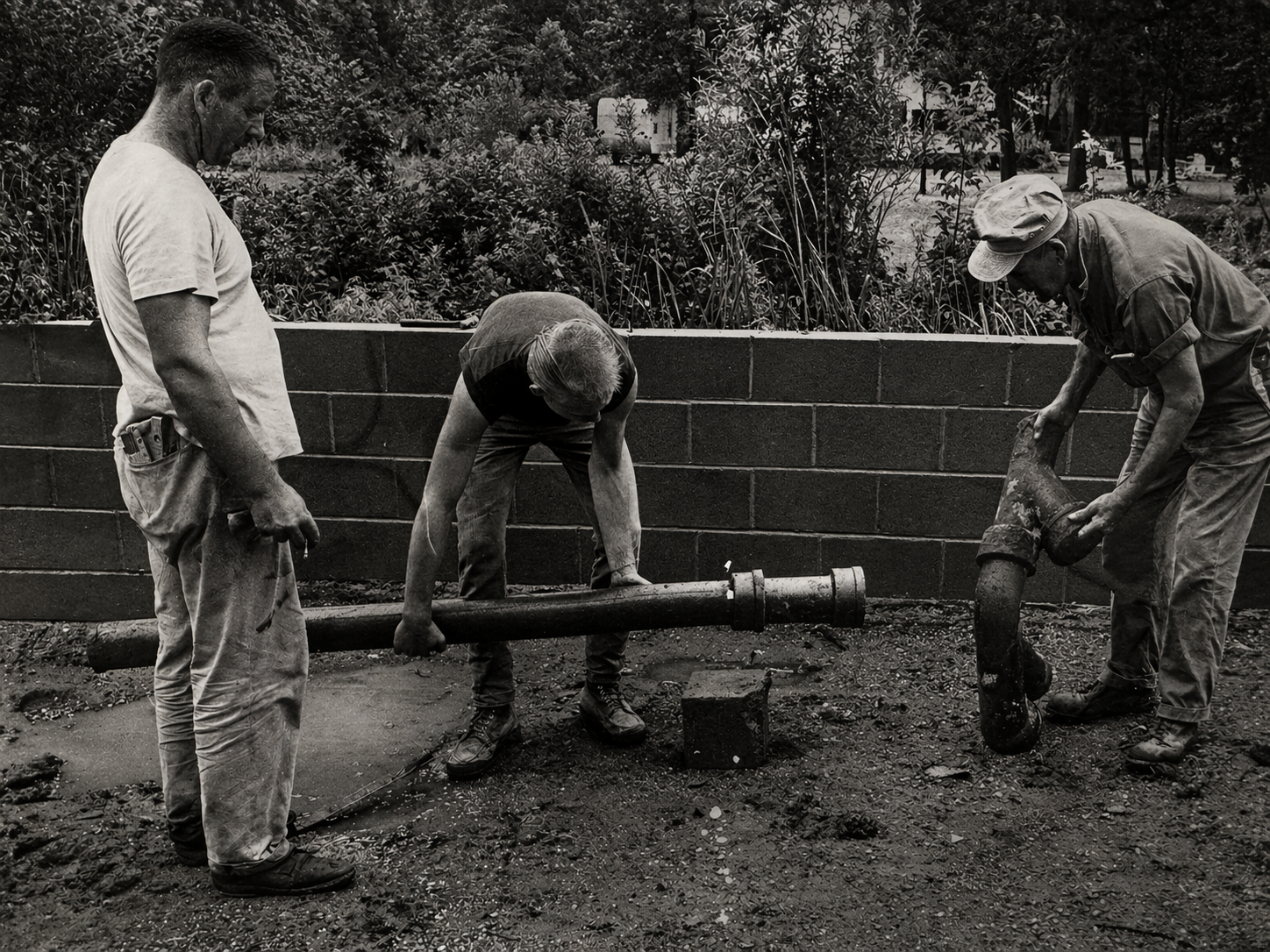 Historic Clark Plumbing work photo